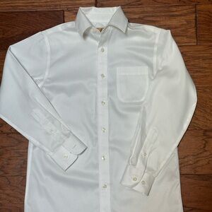 Club Class Gold Label White Boy’s  Shirt 10